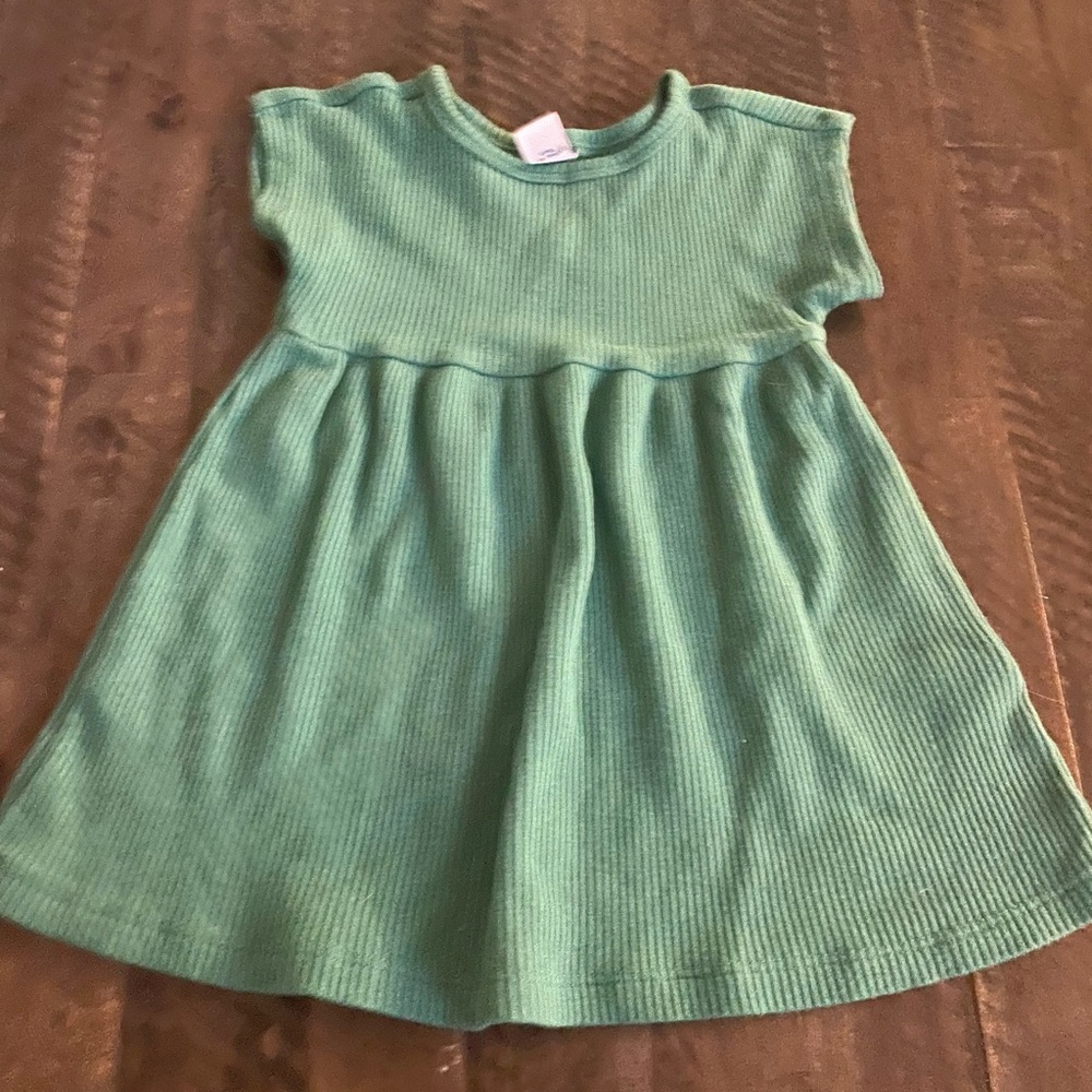 Dark green dress